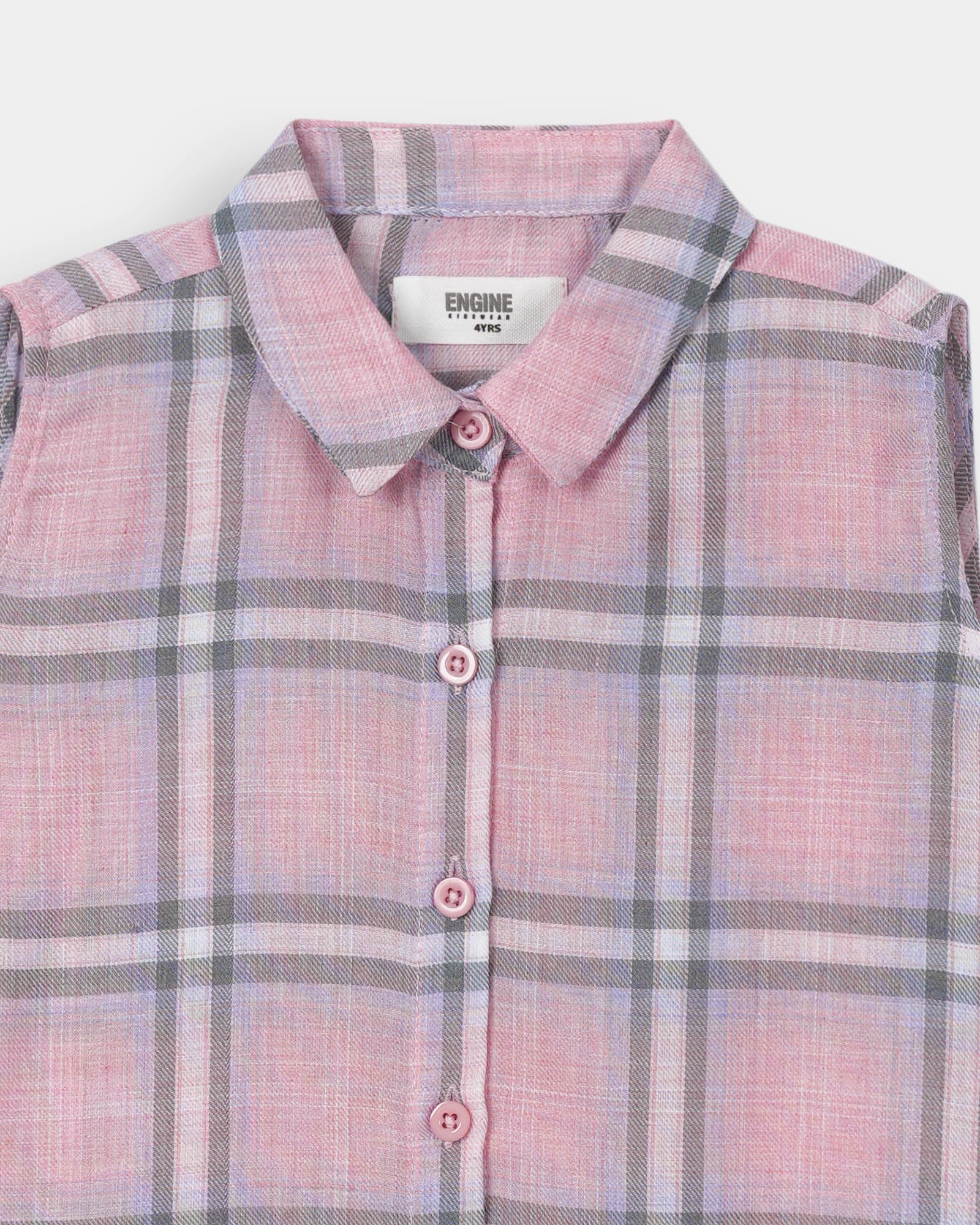 Girls Check Top - Engine - Buy Now