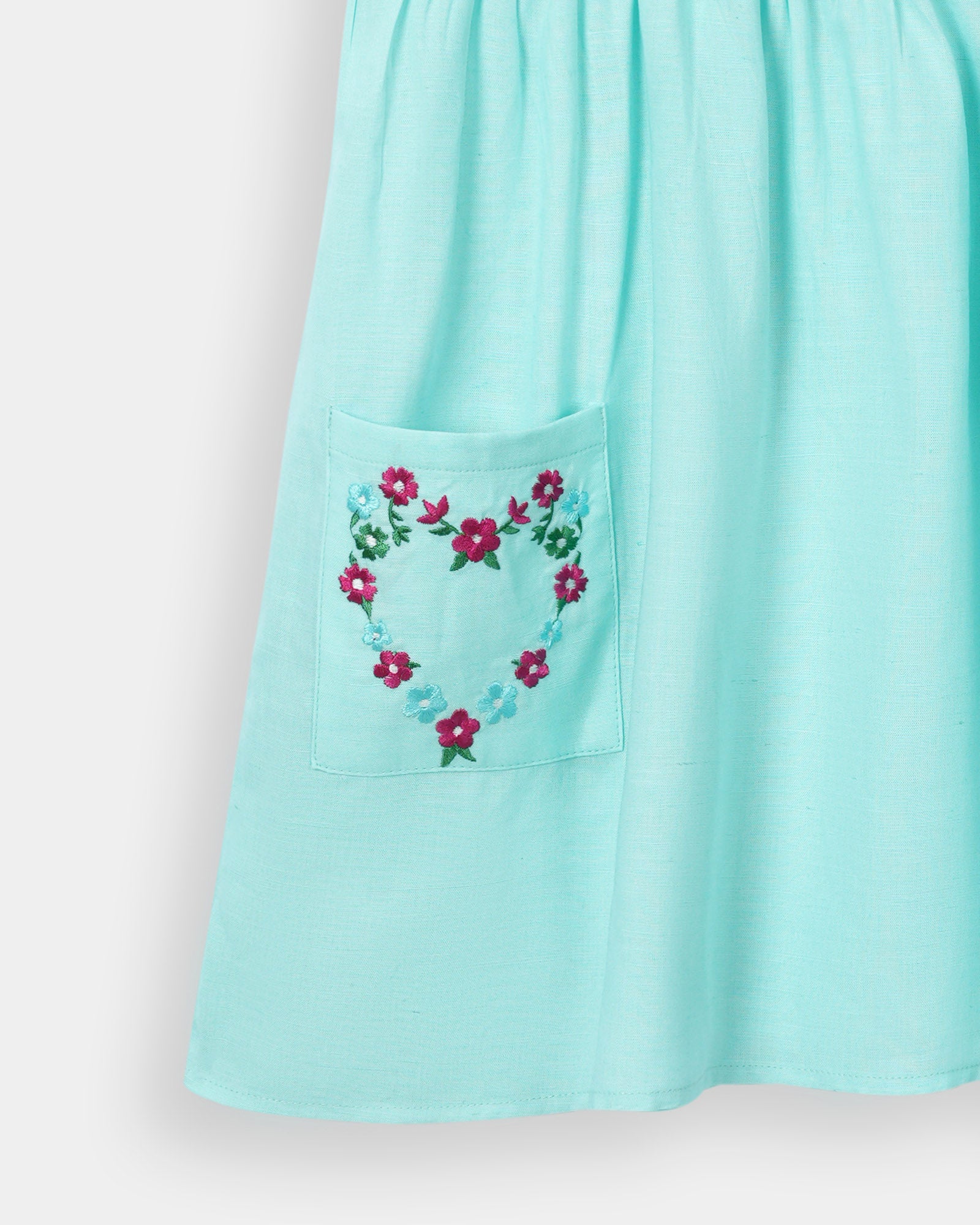 Girls Embroidered Dress - Engine - Buy Now