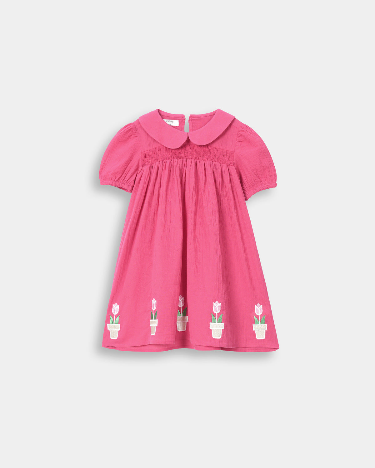 Girls Embroidered Dress - Engine - Buy Now