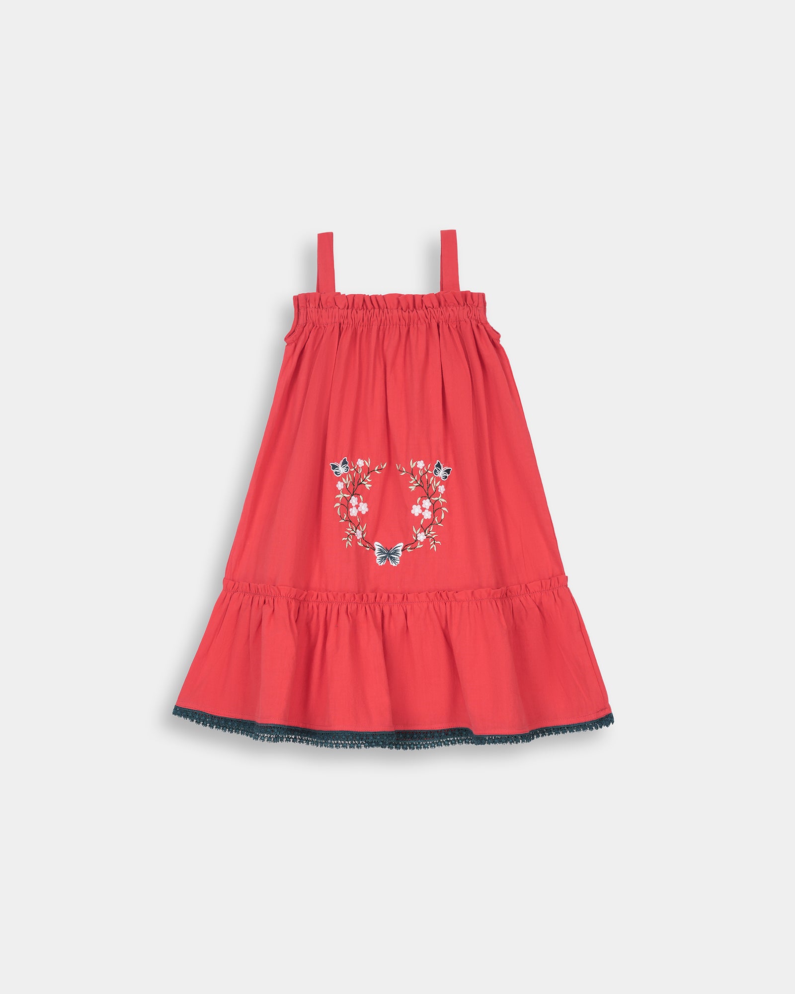 Girls Embroidered Dress - Engine - Buy Now