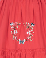 Girls Embroidered Dress - Engine - Buy Now