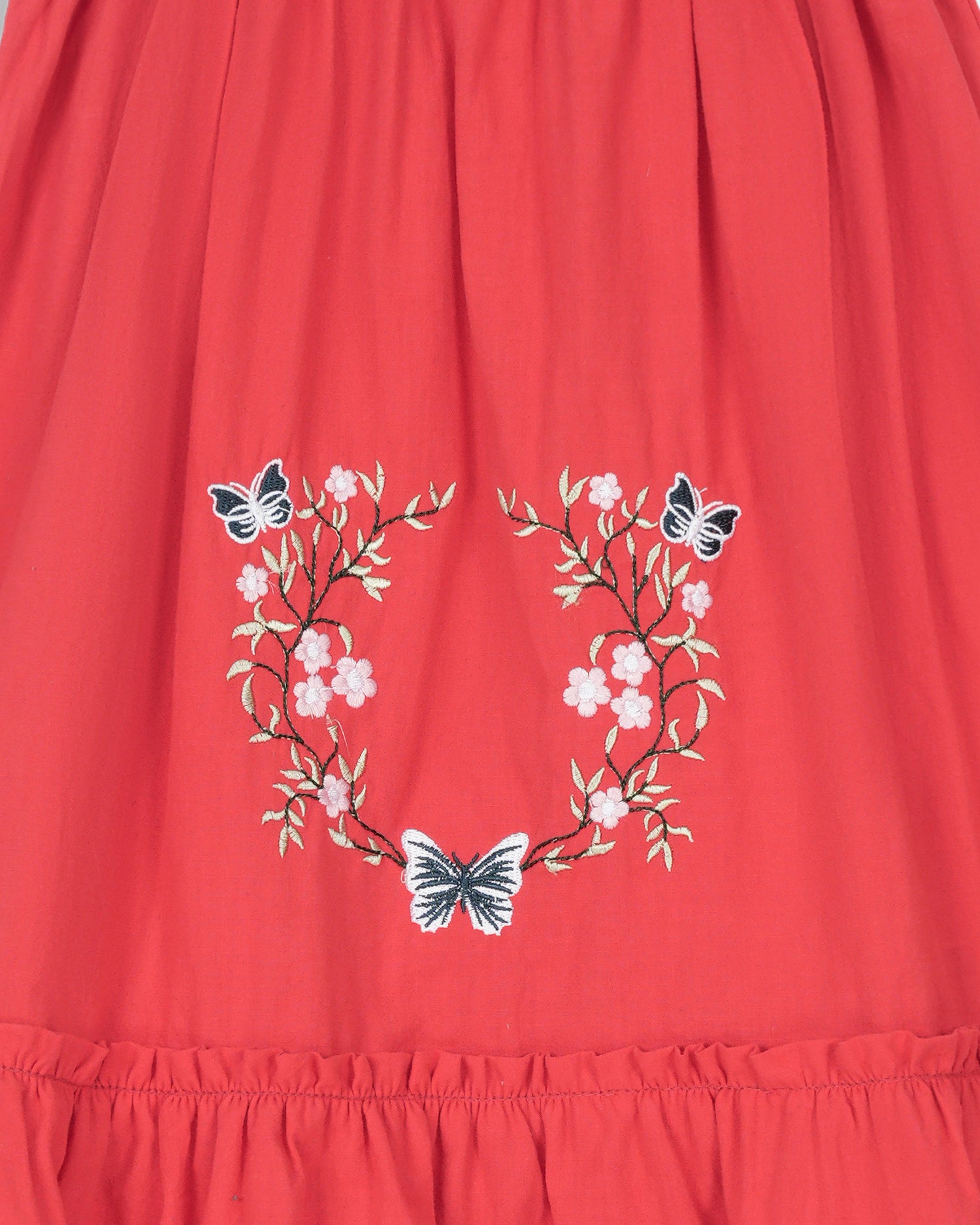 Girls Embroidered Dress - Engine - Buy Now