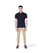 Men Solid Knitted Polo Tee For MEN - ENGINE