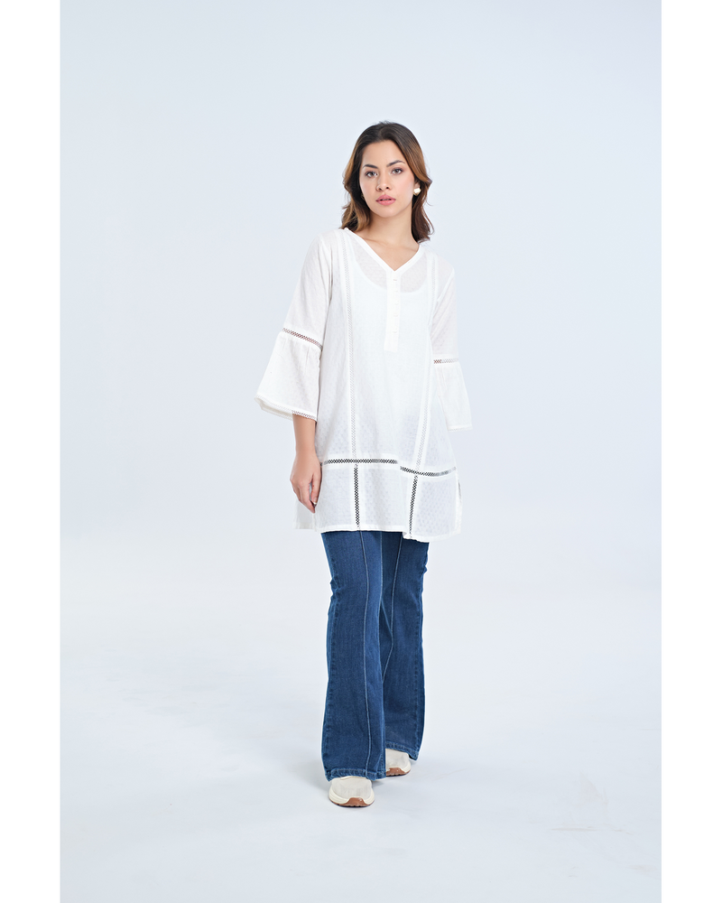Women Fashion Mid-Length Top - Engine - Buy Now