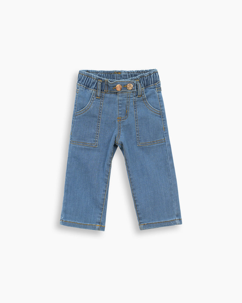 Girls Flared Denim