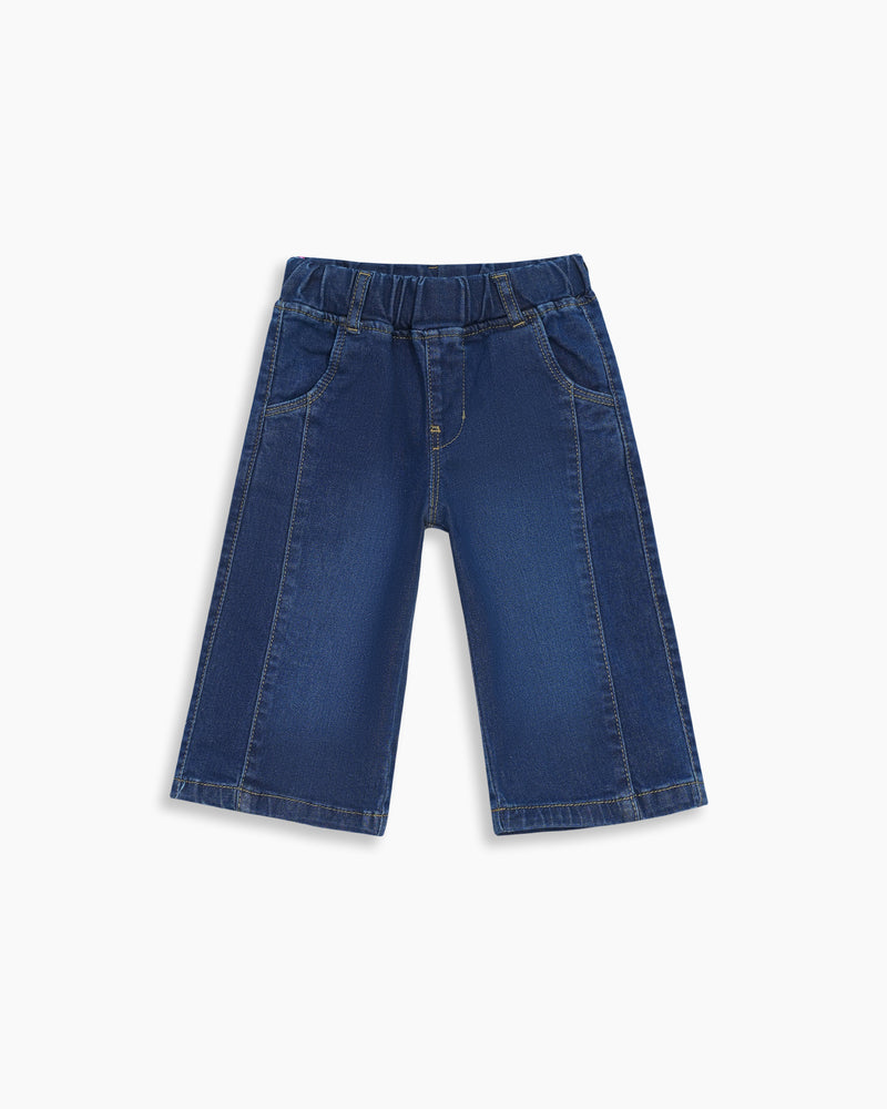 Girls Flared Denim