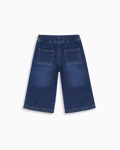 Girls Flared Denim