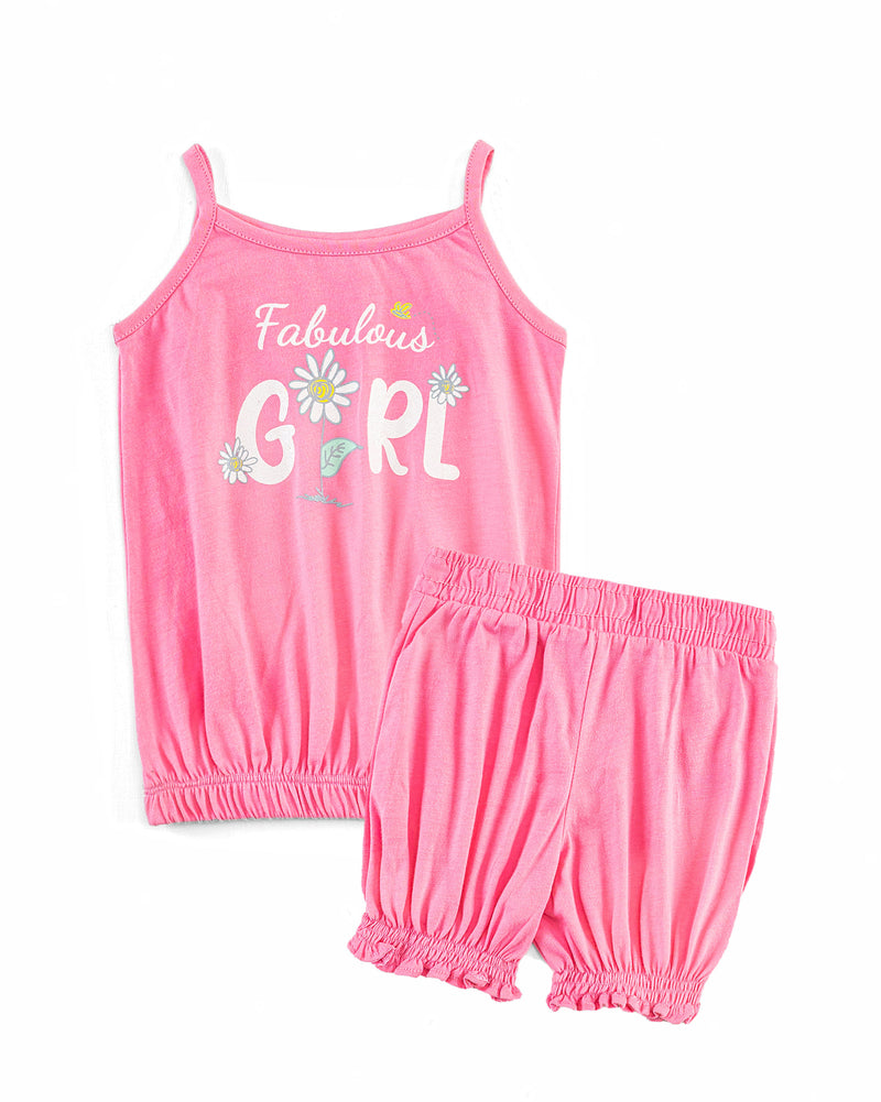 Girls Slogan Matching Set - Engine - Buy Now