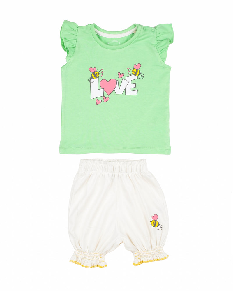 Girl Knit Co-Ord Set - Engine - Buy Now