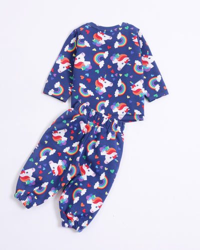 Girls 2 Piece Knit Suit