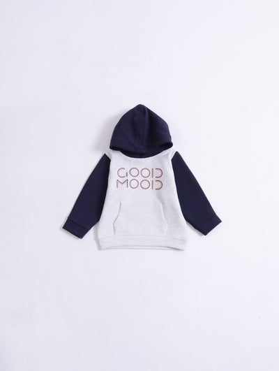Boys Typography Hoodie