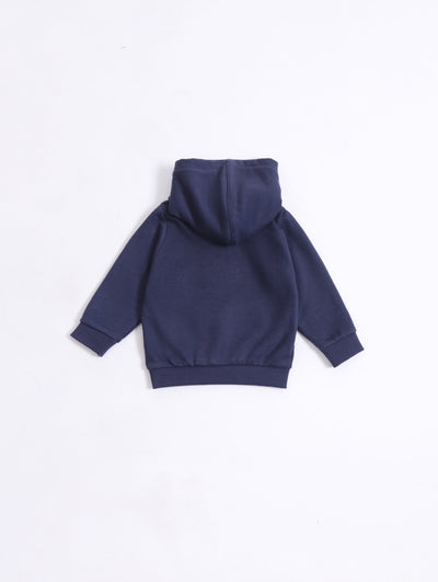 Girls Typography Hoodie