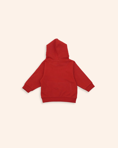 Girls Typography Hoodie