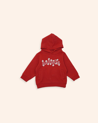 Girls Typography Hoodie