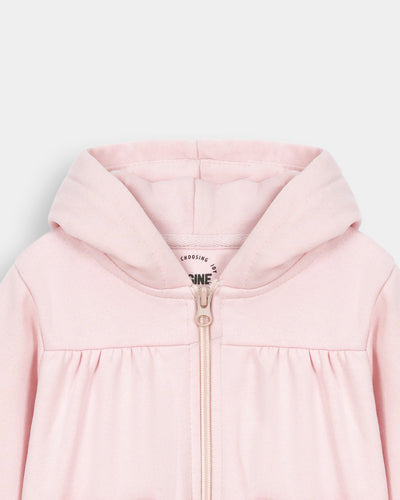 Girls Zip-Up Hoodie