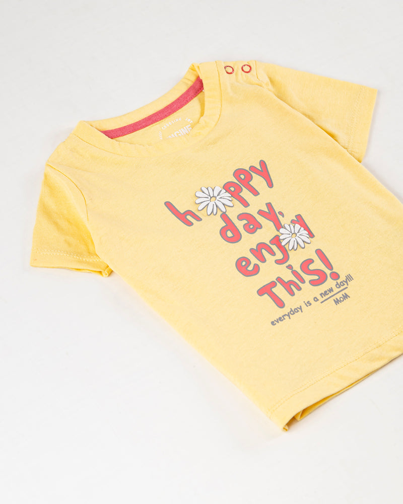 Girls Happy Day T Shirt - Engine - Buy Now