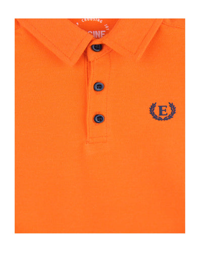 Boys Solid Polo Tee