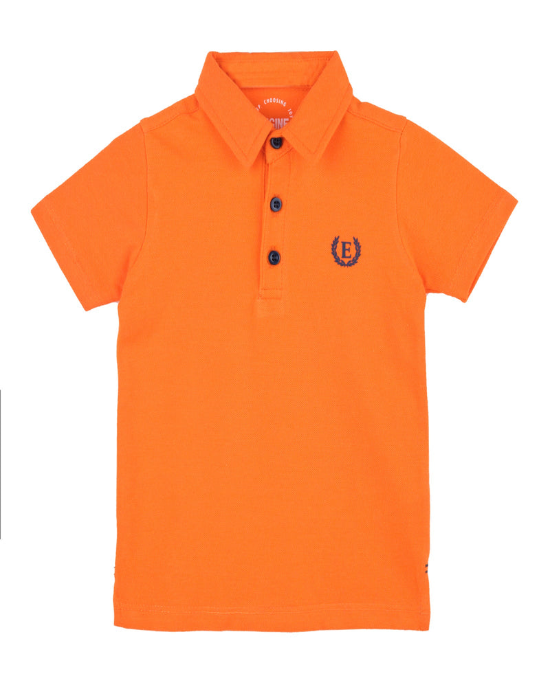 Boys Solid Polo Tee - Engine - Buy Now