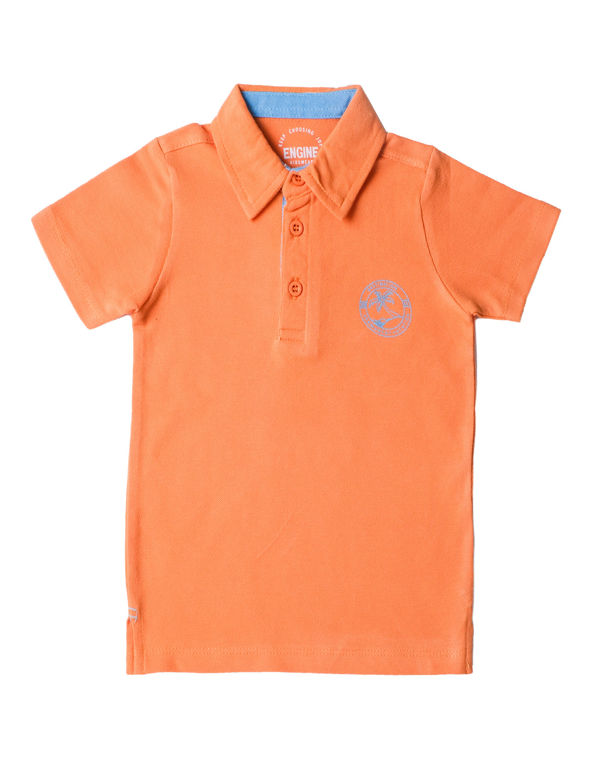 Boys Solid Polo Tee - Engine - Buy Now