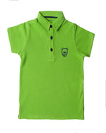 Boys Solid Polo Tee - Engine - Buy Now
