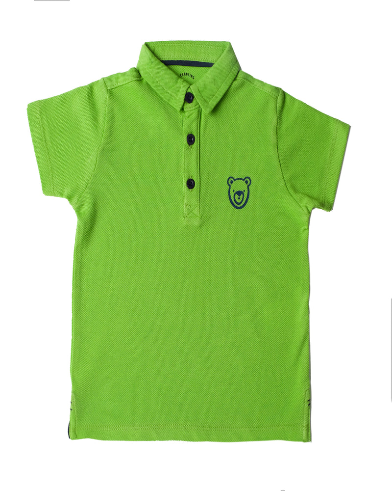 Boys Solid Polo Tee - Engine - Buy Now