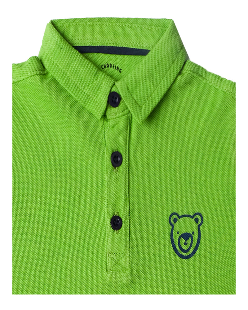 Boys Solid Polo Tee - Engine - Buy Now