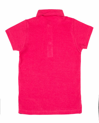 Boys Solid Polo Tee