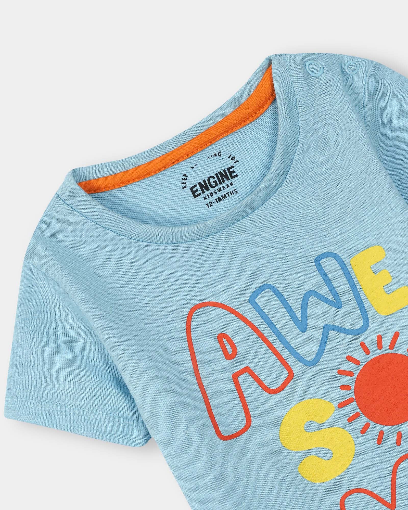 Boys T Shirt - Engine - Buy Now