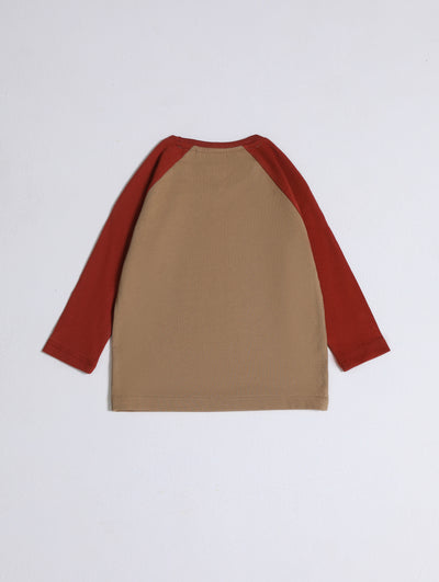 Boys L/S Reglan Graphic T-Shirt