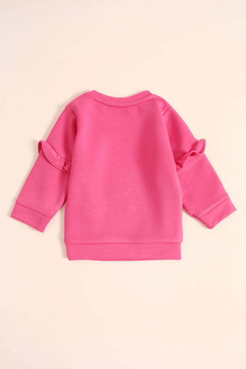 Girls Typography Sweatshirt - Engine - Buy Now