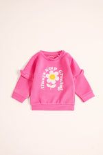 Girls Typography Sweatshirt - Engine - Buy Now