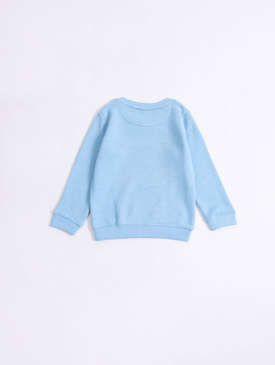 Girls Typography Sweatshirt