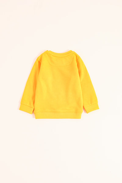 Girls Typography Sweatshirt