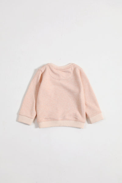 Girls Typography Sweatshirt