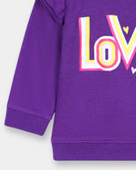 Girls Typography Sweatshirt - Engine - Buy Now