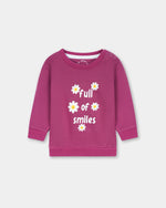 Girls Typography Sweatshirt - Engine - Buy Now