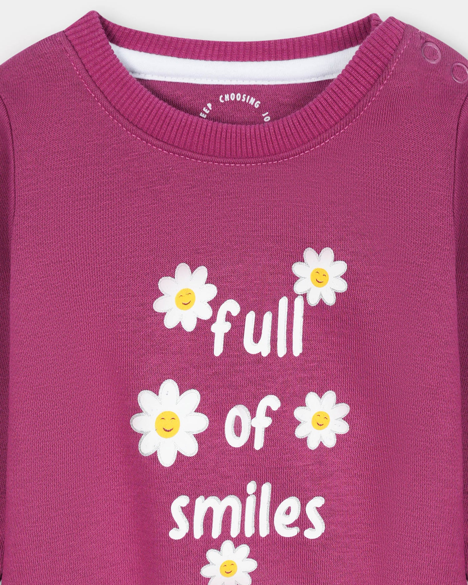 Girls Typography Sweatshirt - Engine - Buy Now