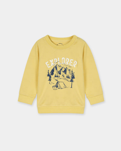 Boys Typography Sweatshirt