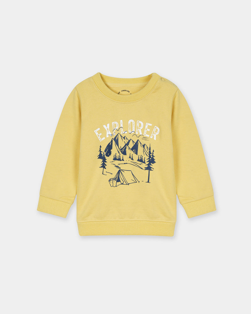 Boys Typography Sweatshirt - Engine - Buy Now