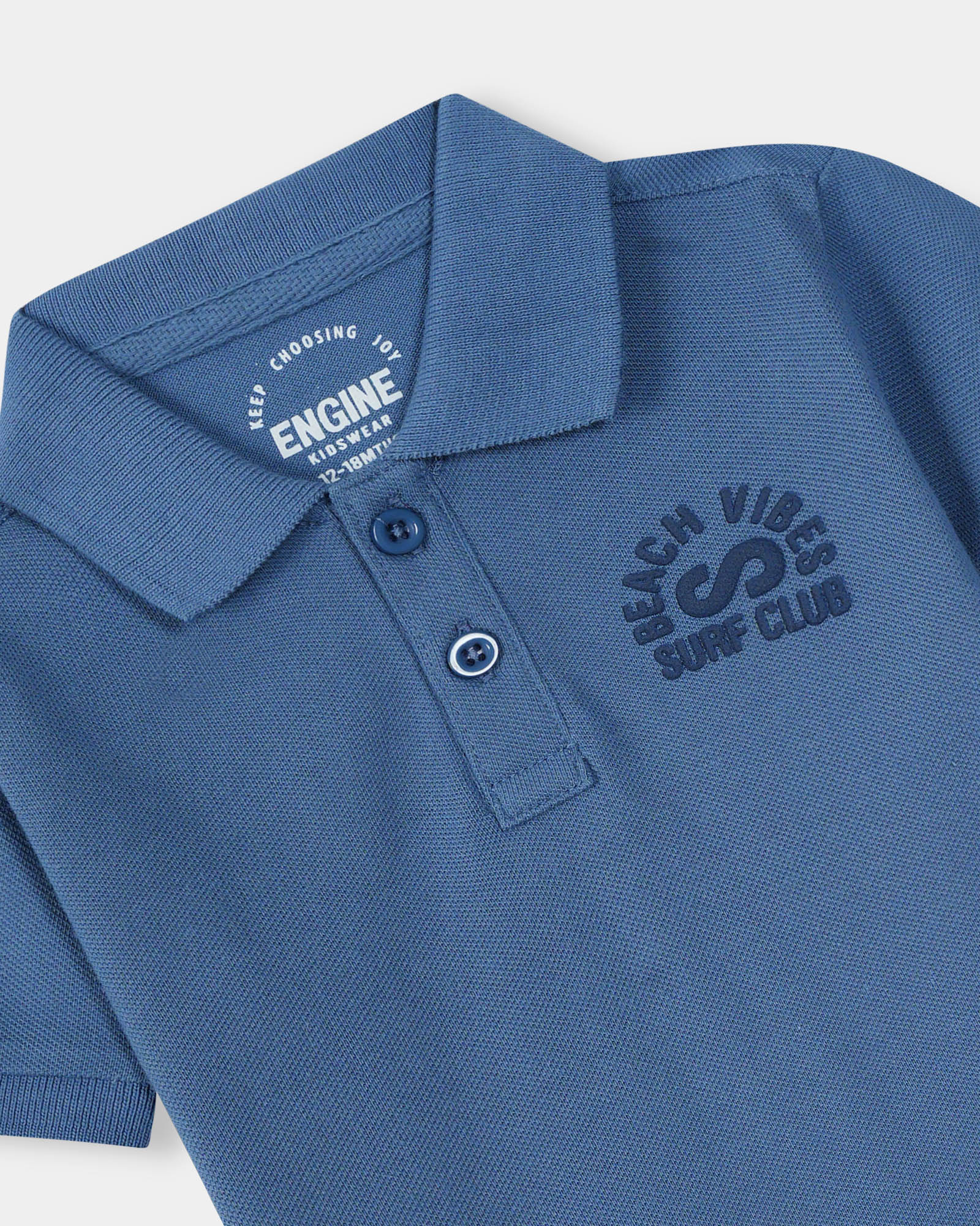 Boys Polo Tee - Engine - Buy Now