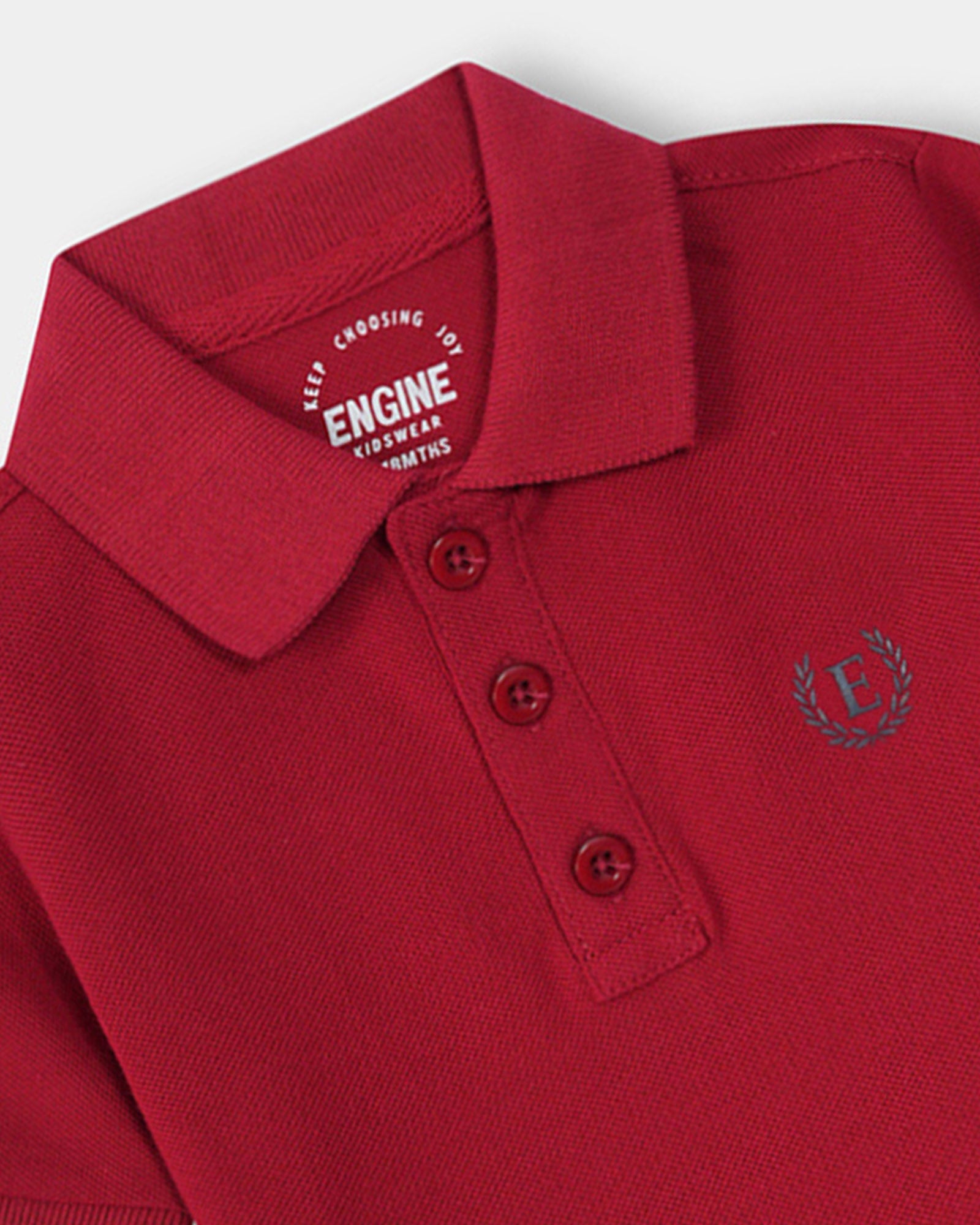 Boys Polo Tee - Engine - Buy Now