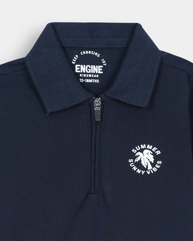Boys Polo Tee - Engine - Buy Now