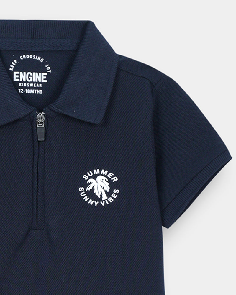 Boys Polo Tee - Engine - Buy Now