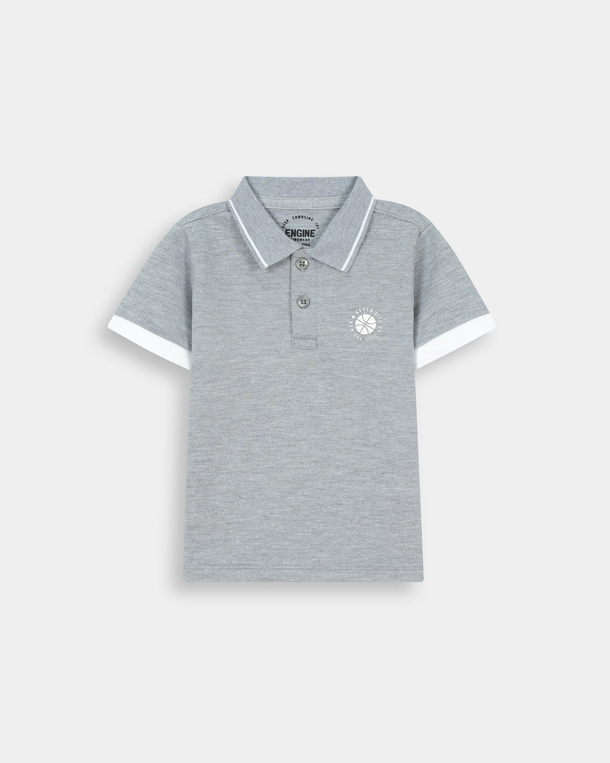 Boys Polo Tee - Engine - Buy Now