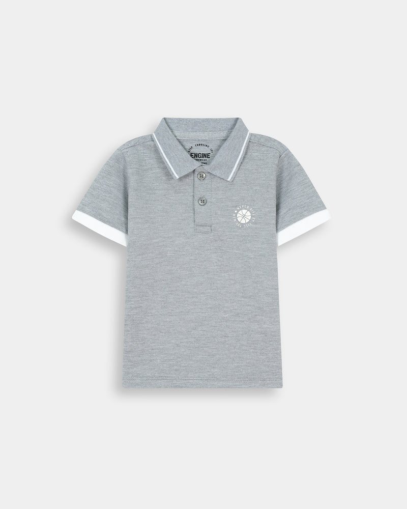 Boys Polo Tee - Engine - Buy Now