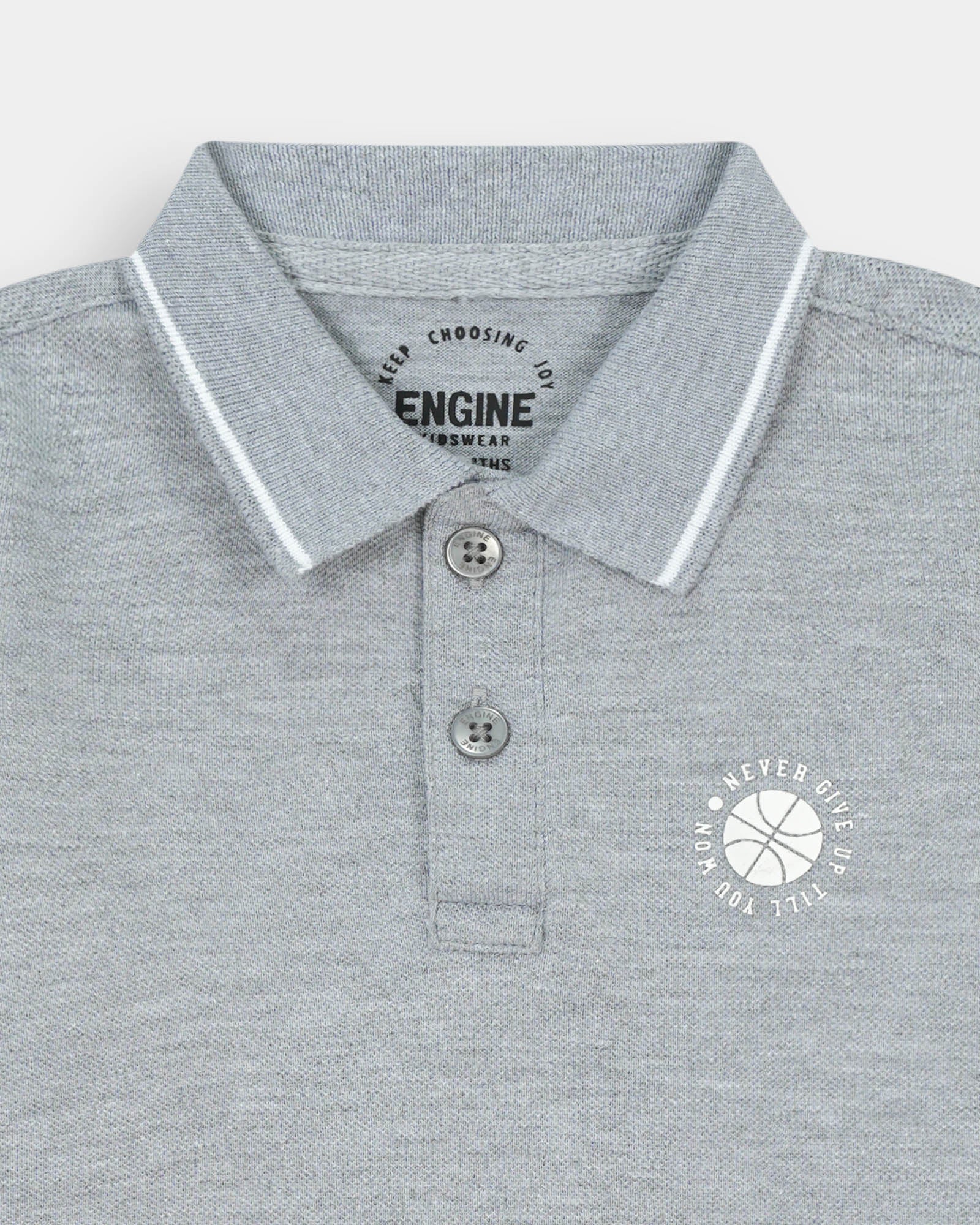 Boys Polo Tee - Engine - Buy Now