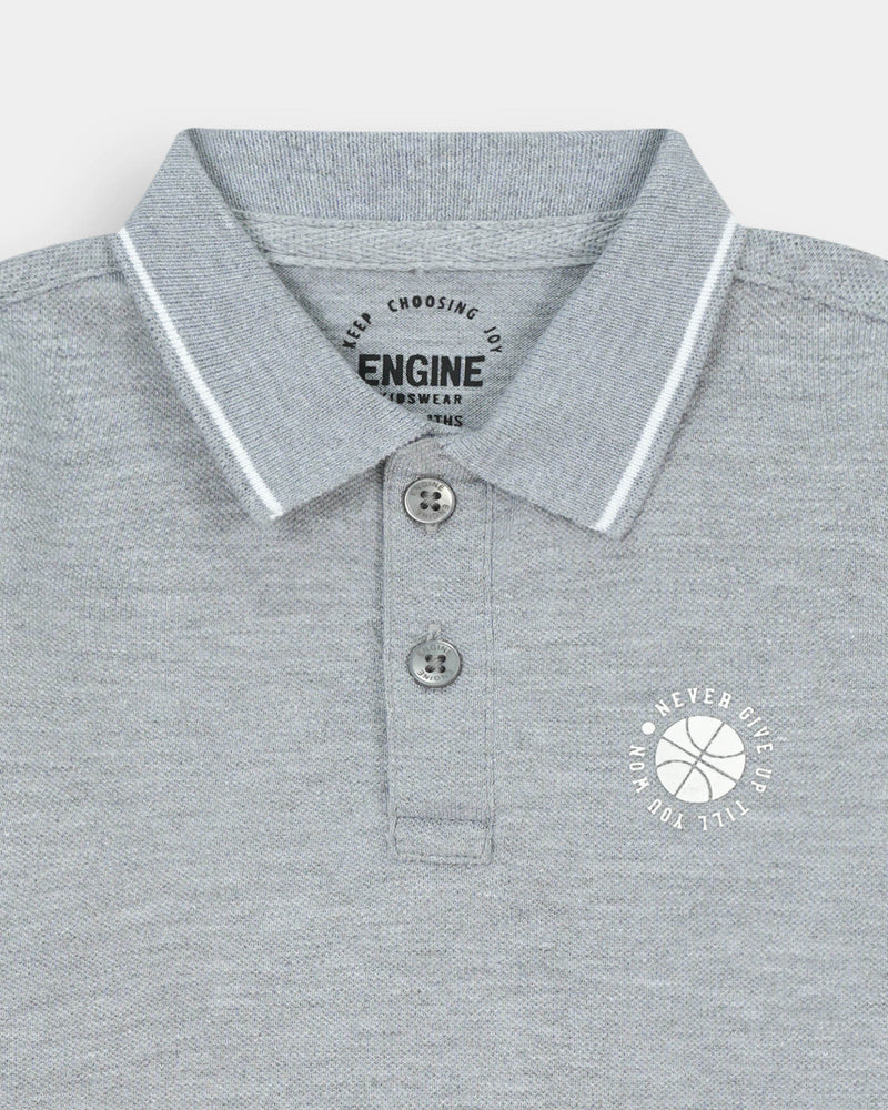 Boys Polo Tee - Engine - Buy Now