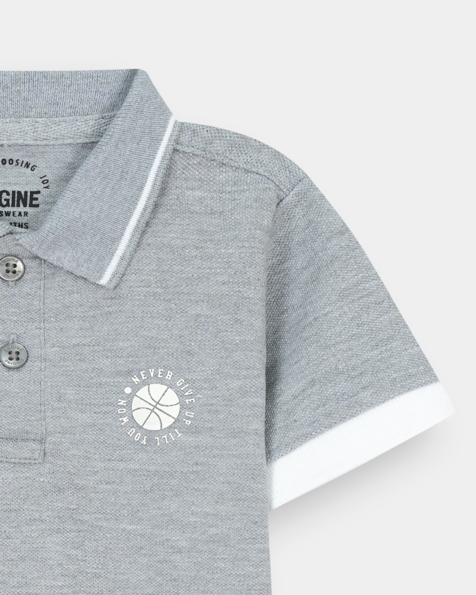 Boys Polo Tee - Engine - Buy Now