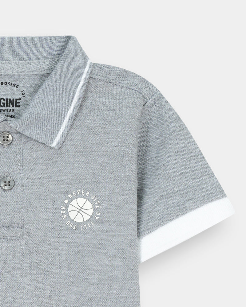 Boys Polo Tee - Engine - Buy Now