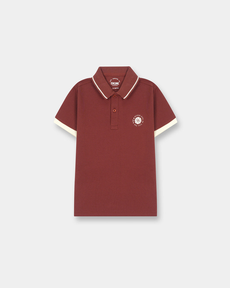 Boys Polo Tee - Engine - Buy Now